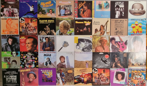 40x vinyl rock - vinyl, lp