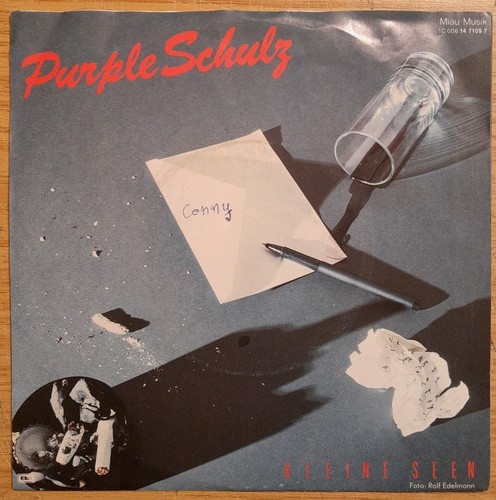 Vinyl single purple - schulz,