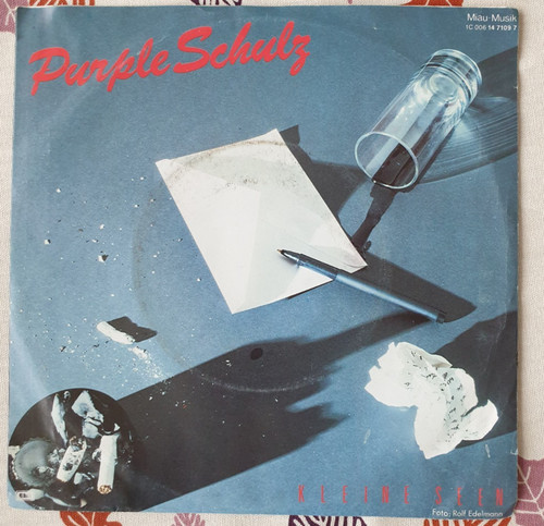 Vinyl single purple - 7",